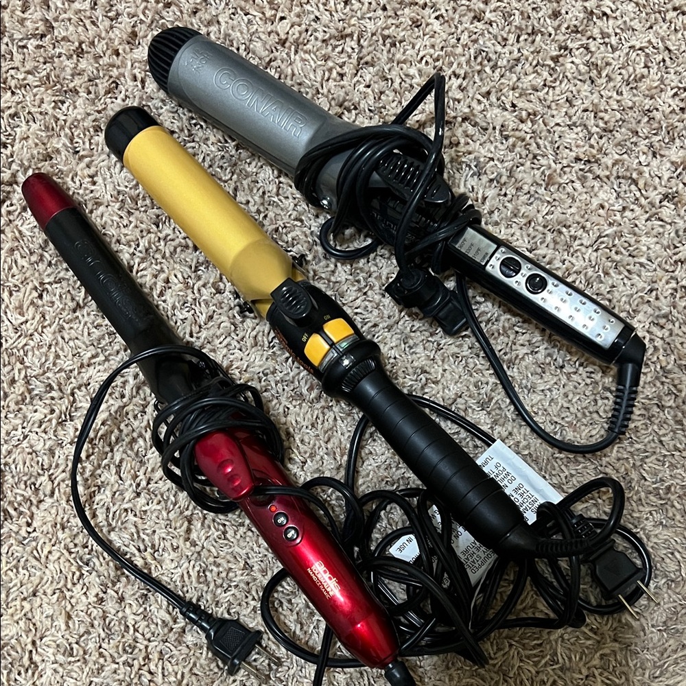 Conair Andis Curling Iron Lot